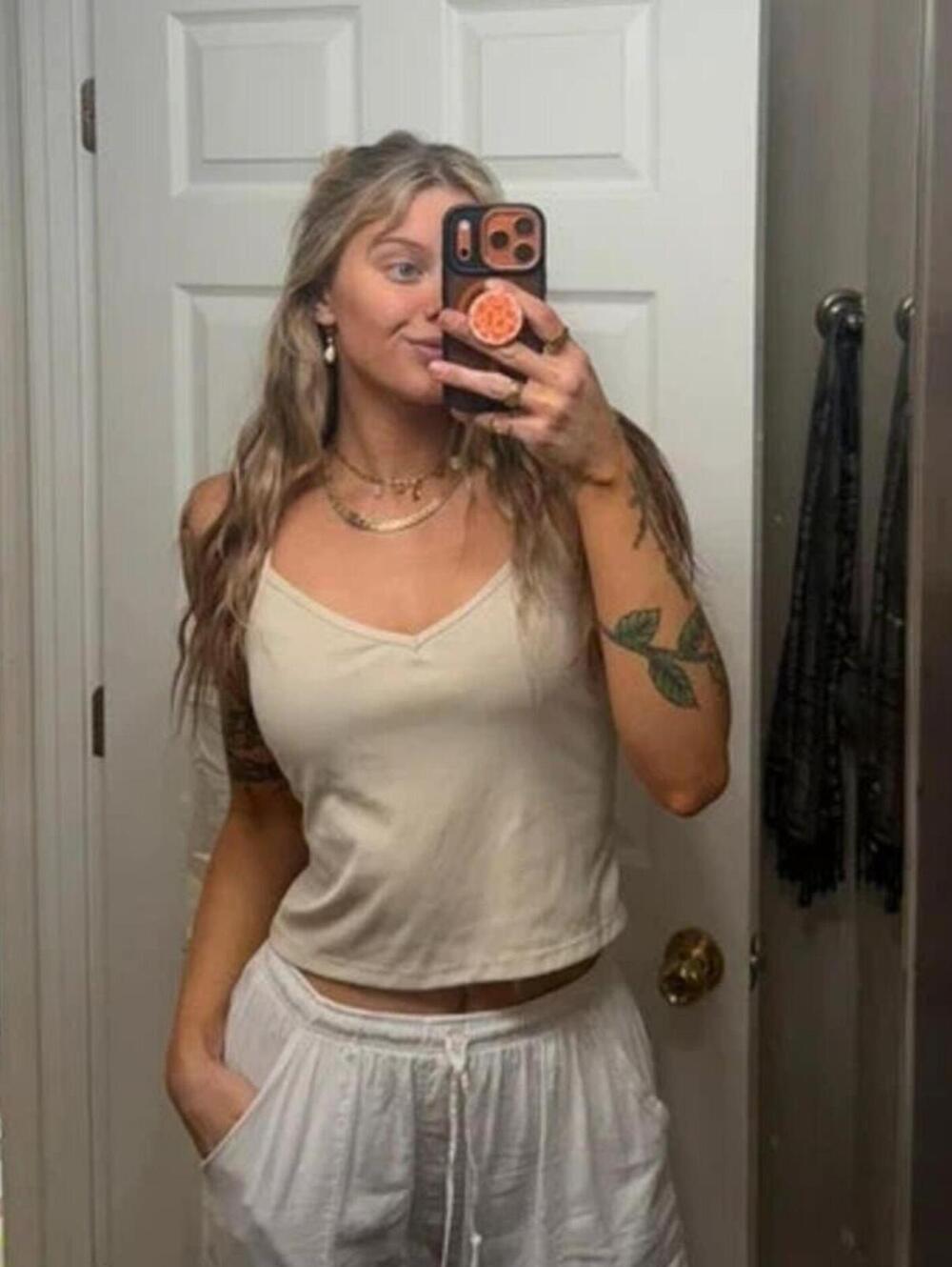Moda International Beige Tank Top